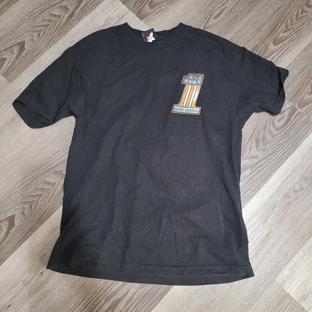 Harley Davidson Henderson Black Tee Size Large